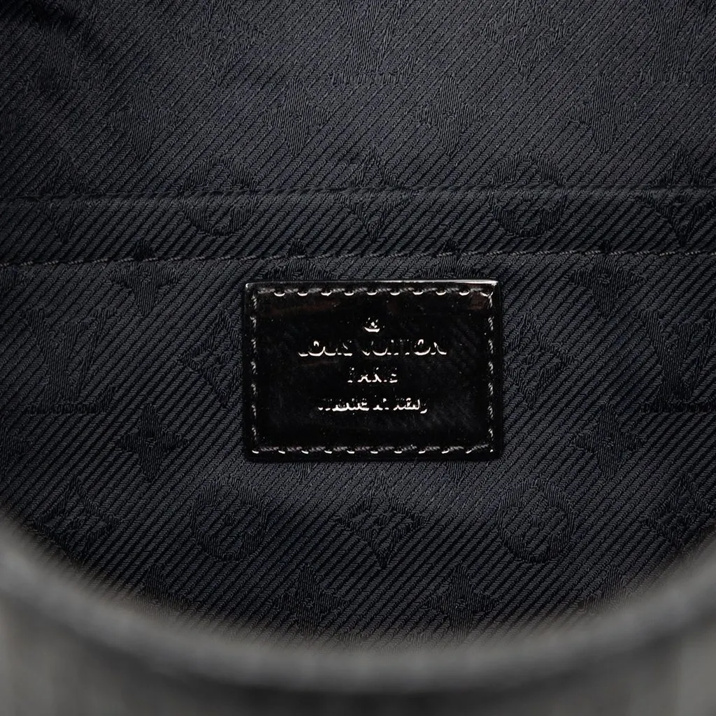 Louis Vuitton Monogram Pochette Altair Black Leather Very good - Box View