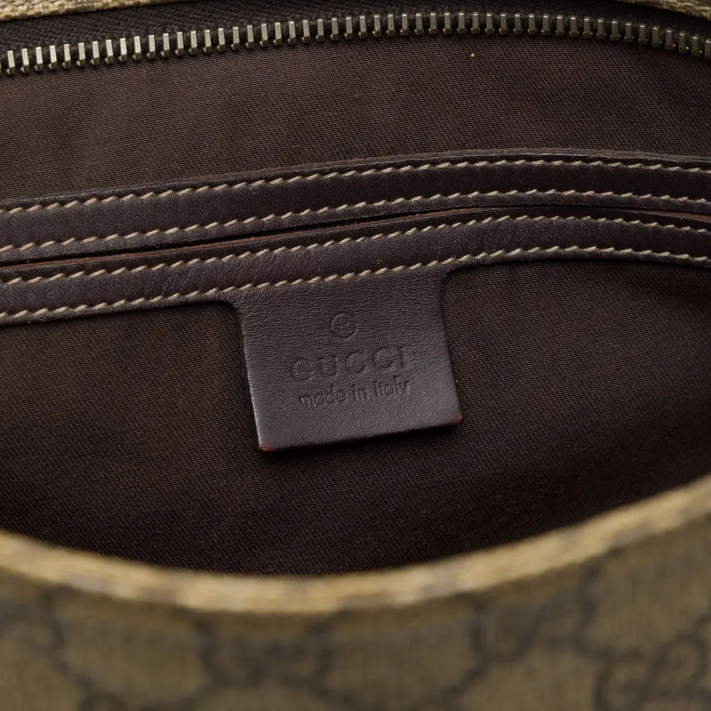 Gucci GG Supreme Crossbody Beige Canvas Very good - Box View