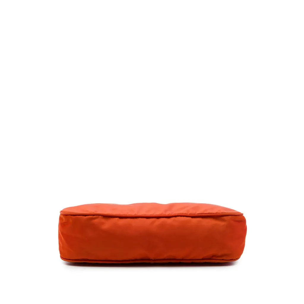 Prada Tessuto Pochette Orange Polyamide Very good - Inside View