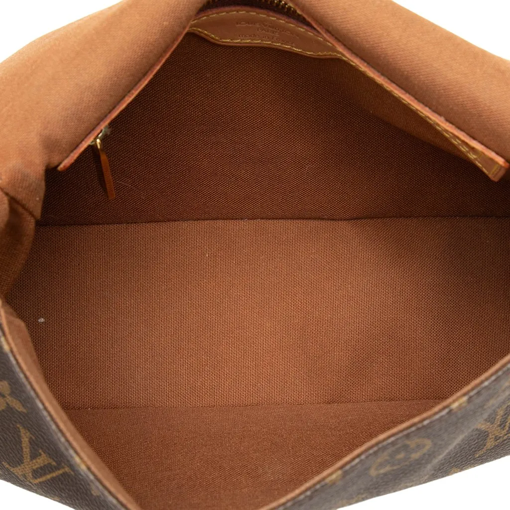 Louis Vuitton Monogram Mini Looping Brown Canvas Good - Model View