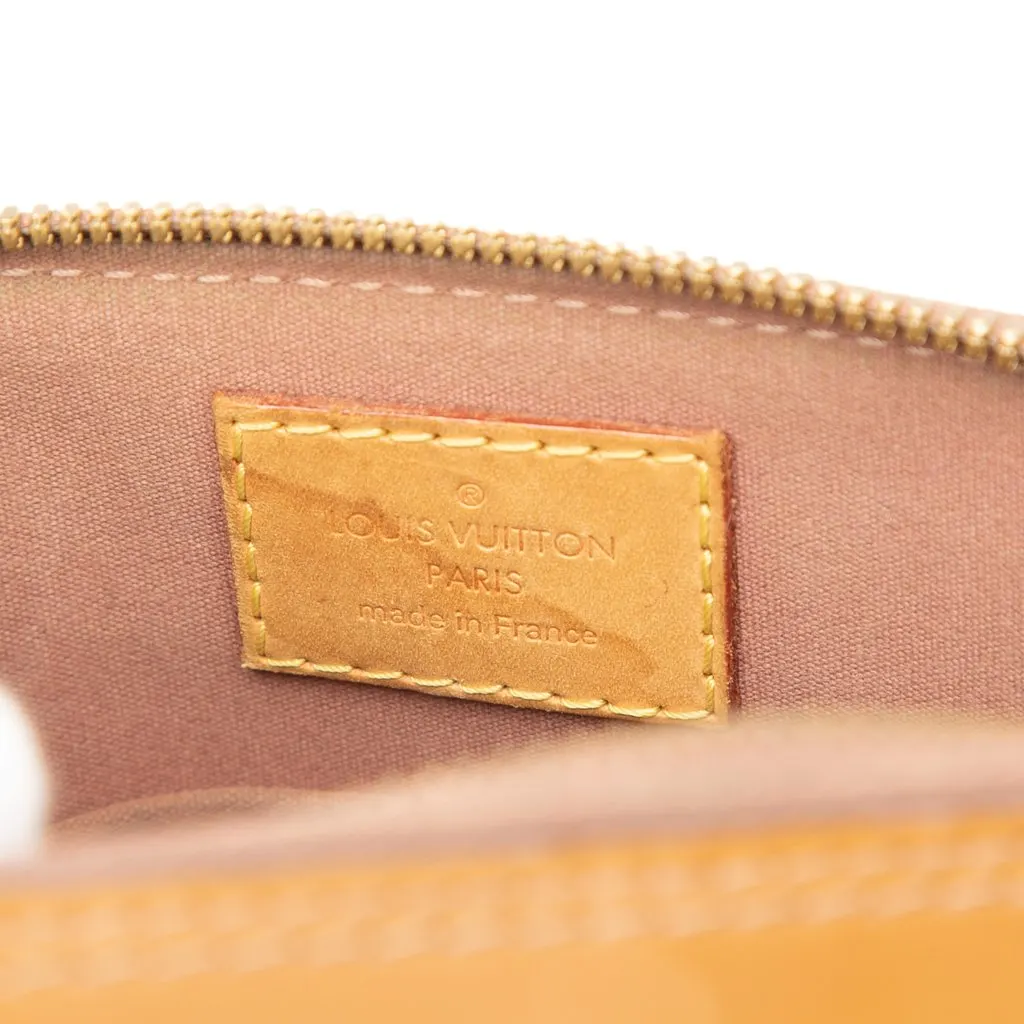 Louis Vuitton Monogram Vernis Alma BB Brown Leather Very good - Box View