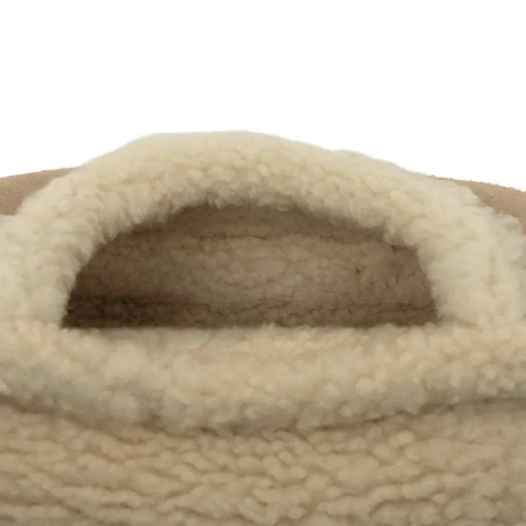 Dior Small Suede Shearling Bobby Crossbody Beige Suede Very good - Model View
