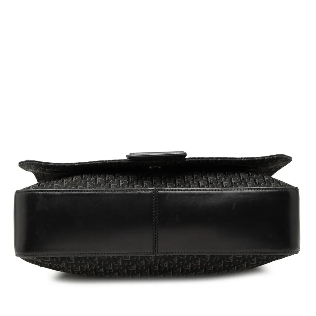 Dior Diorissimo Trotter Canvas Street Chic Crossbody Black Very good - Inside View