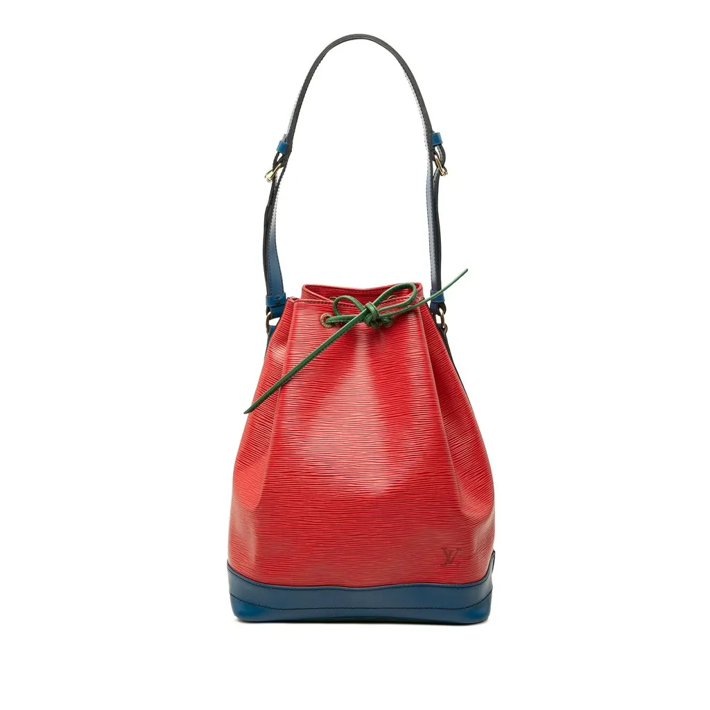 Louis Vuitton Epi Tricolor Noe GM Red Leather Good - Front View