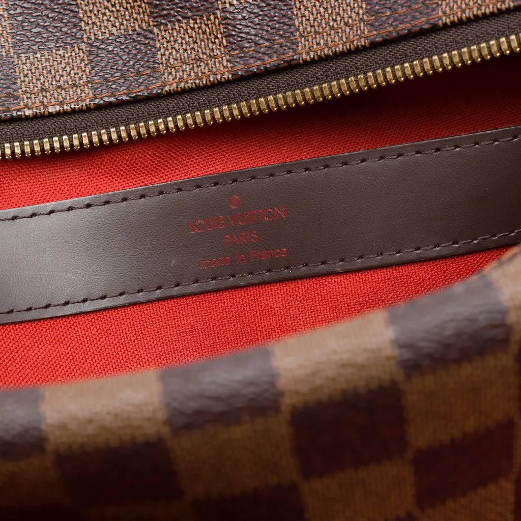 Louis Vuitton Damier Ebene Naviglio Brown Very good - Box View