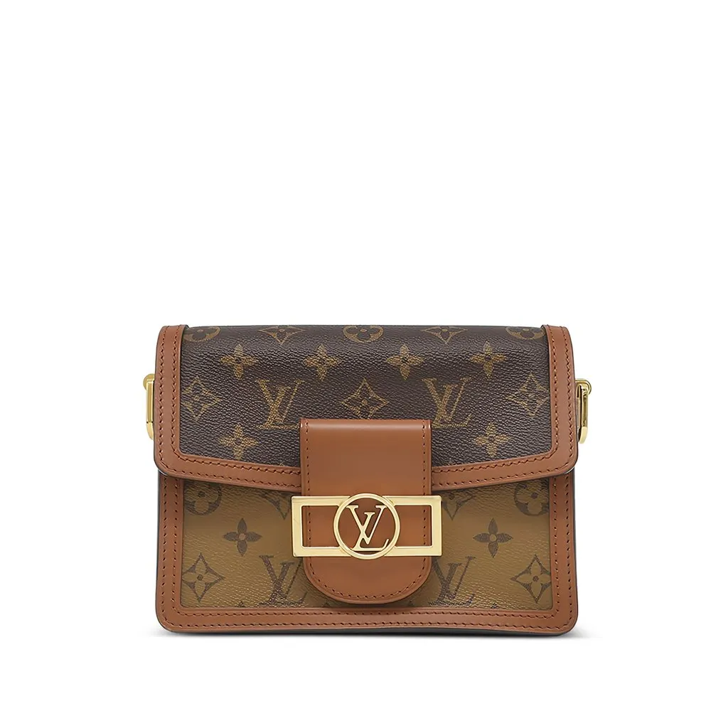 Louis Vuitton Monogram Reverse Mini Dauphine