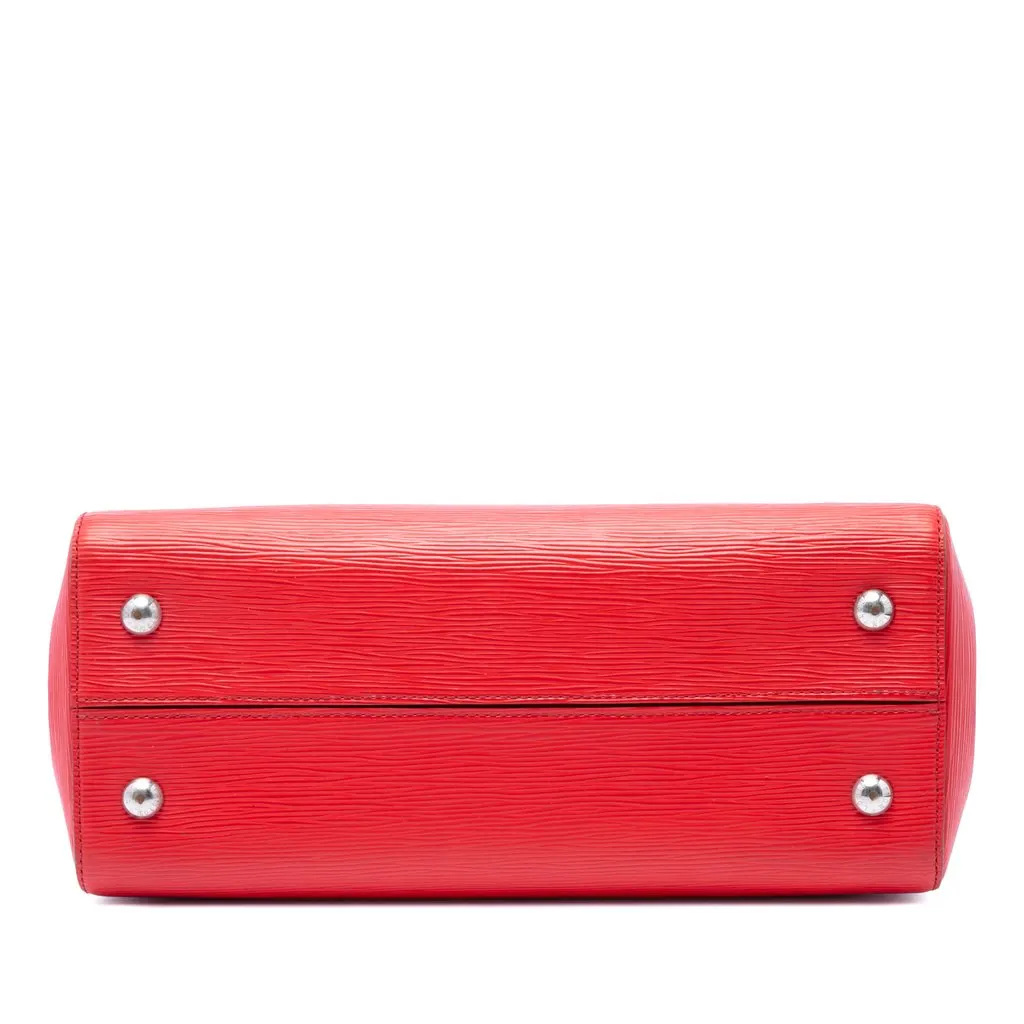 Louis Vuitton Epi Soufflot MM Red Leather Very good - Inside View