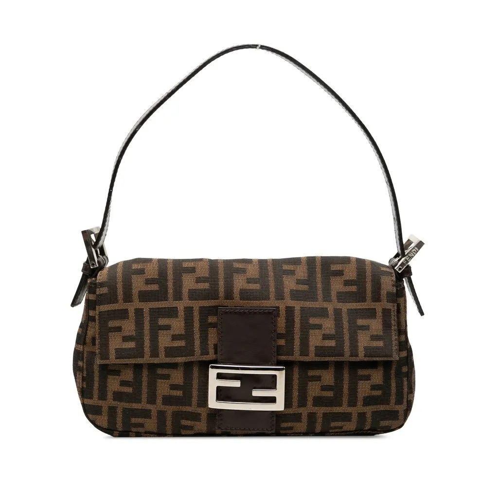 Fendi Zucca Canvas Baguette