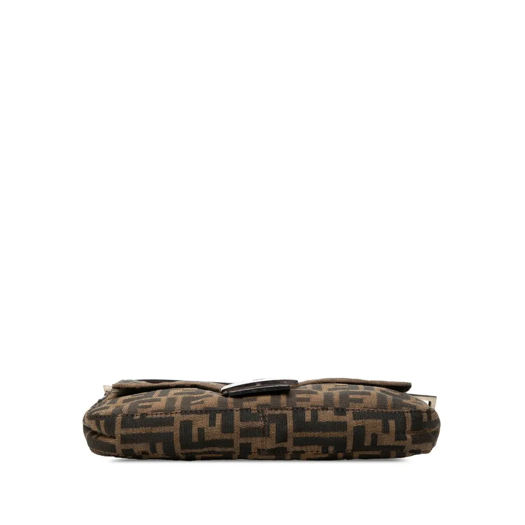Fendi Zucca Canvas Baguette Brown Canvas Very good - Inside View