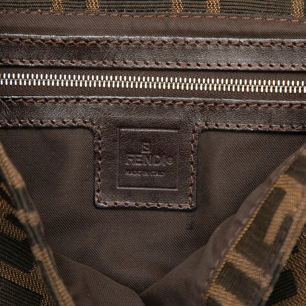 Fendi Zucca Canvas Baguette Brown Canvas Very good - Box View