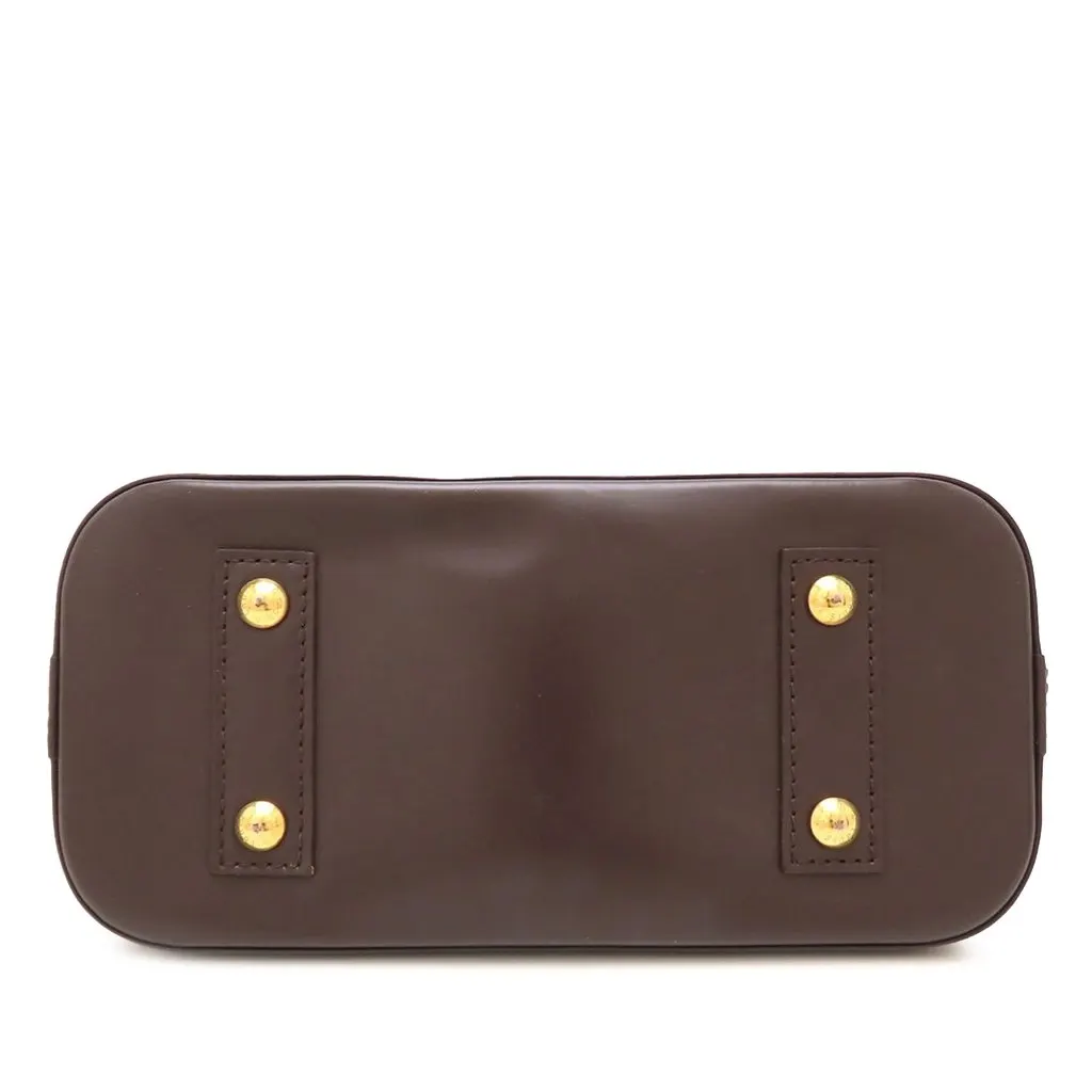 Louis Vuitton Damier Ebene Alma BB Brown Very good - Inside View