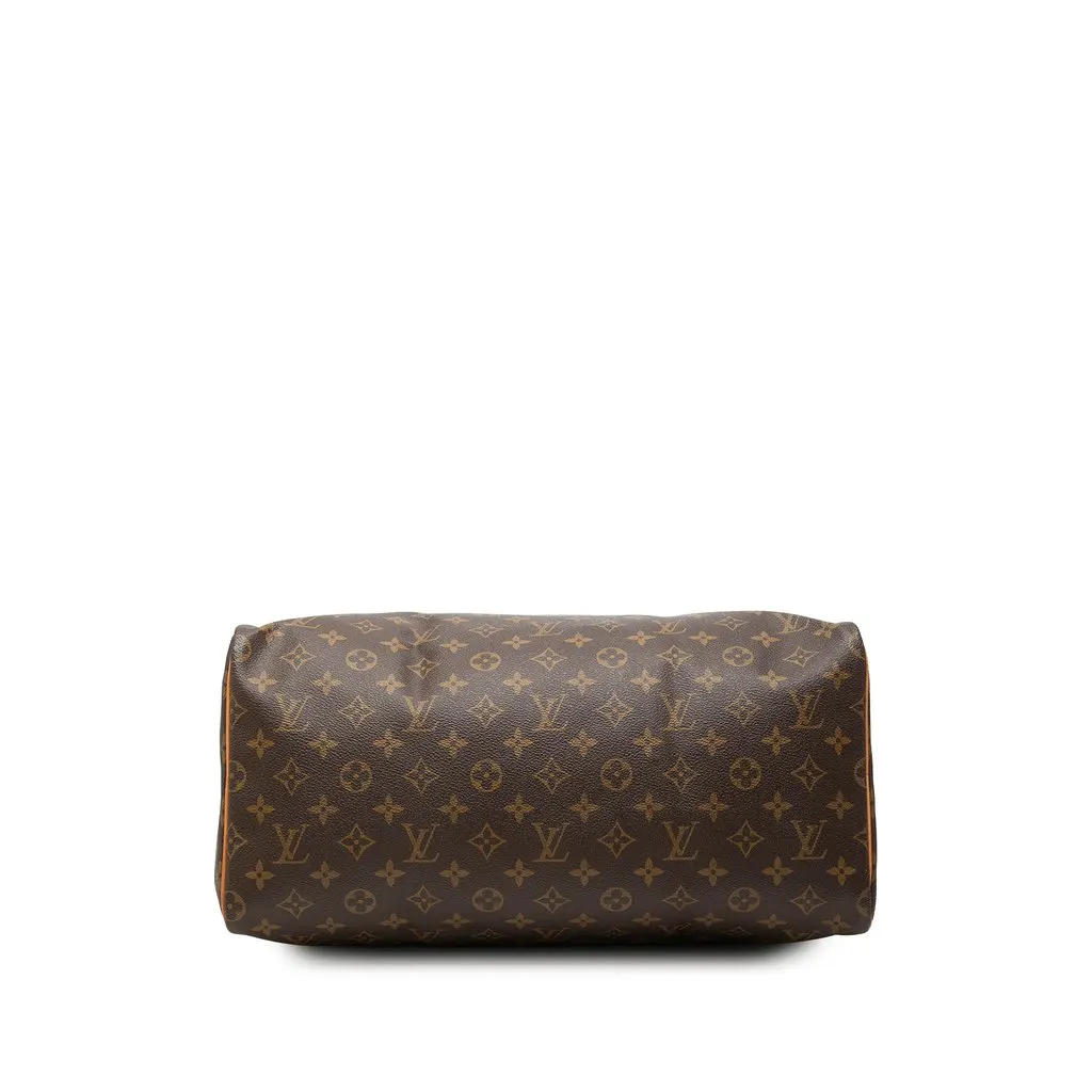 Louis Vuitton Monogram Speedy 40 Brown Canvas Good - Inside View