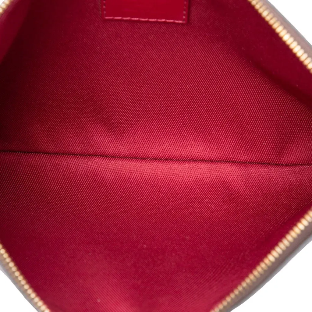 Louis Vuitton Monogram Etui Voyageur PM Brown Canvas Very good - Model View