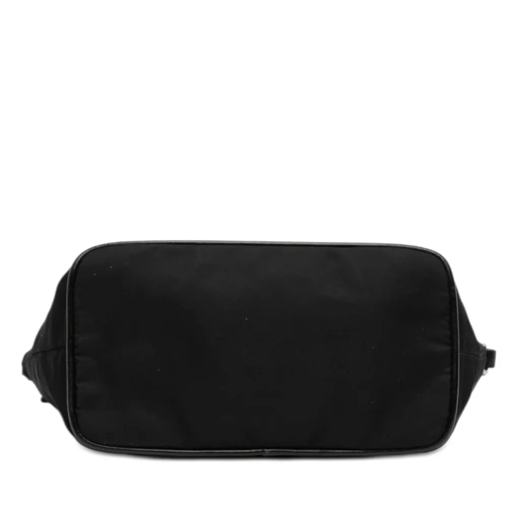 Prada Tessuto Sirio Shoulder Bag Black Very good - Inside View