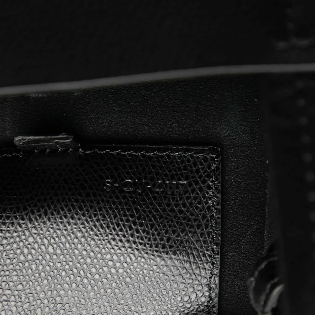 Celine Small Grained Calfskin Vertical Cabas Tote Black Leather Very good - Box View