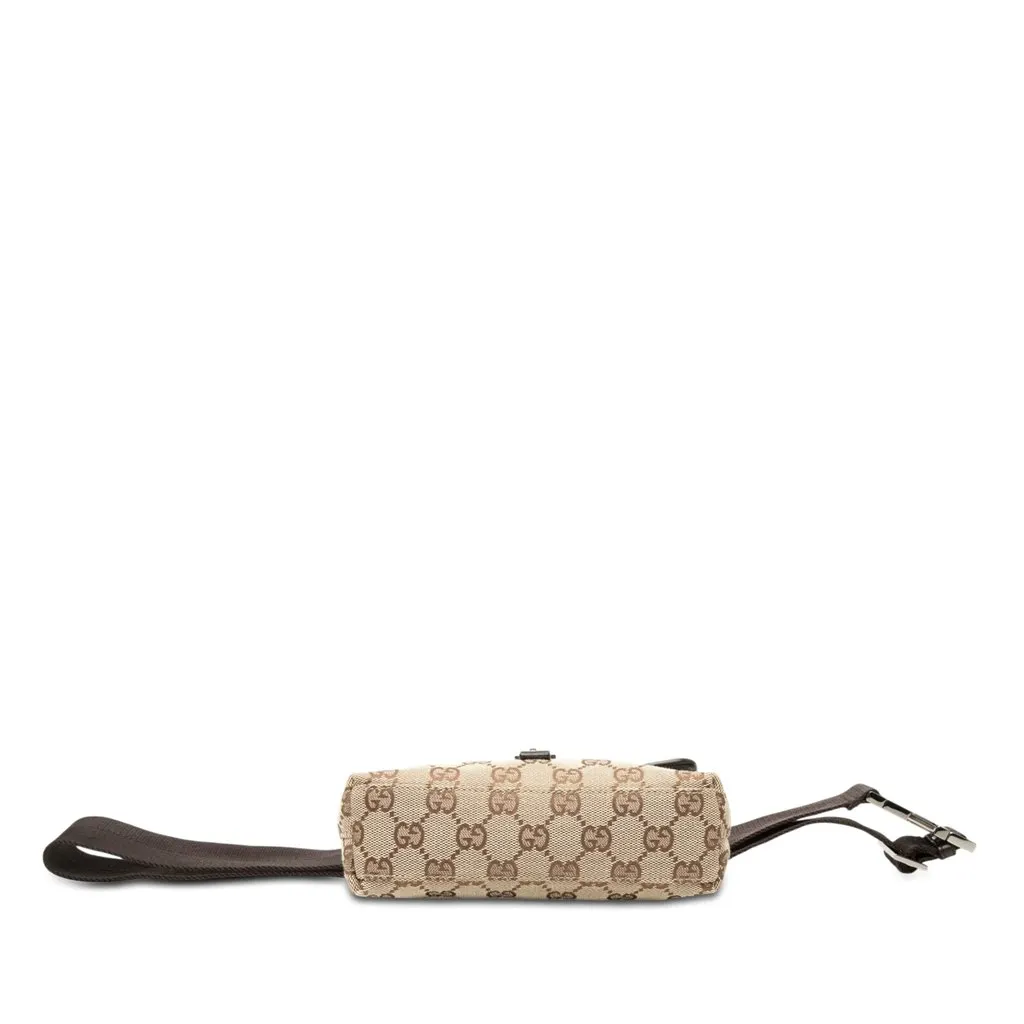 Gucci GG Canvas Jackie Belt Bag Beige Canvas Very good - Inside View