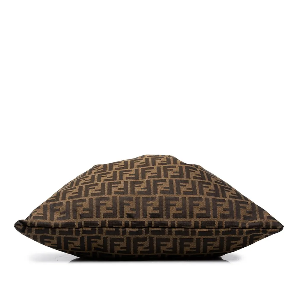 Fendi Zucca Canvas Drawstring Pouch Brown Canvas Very good - Inside View