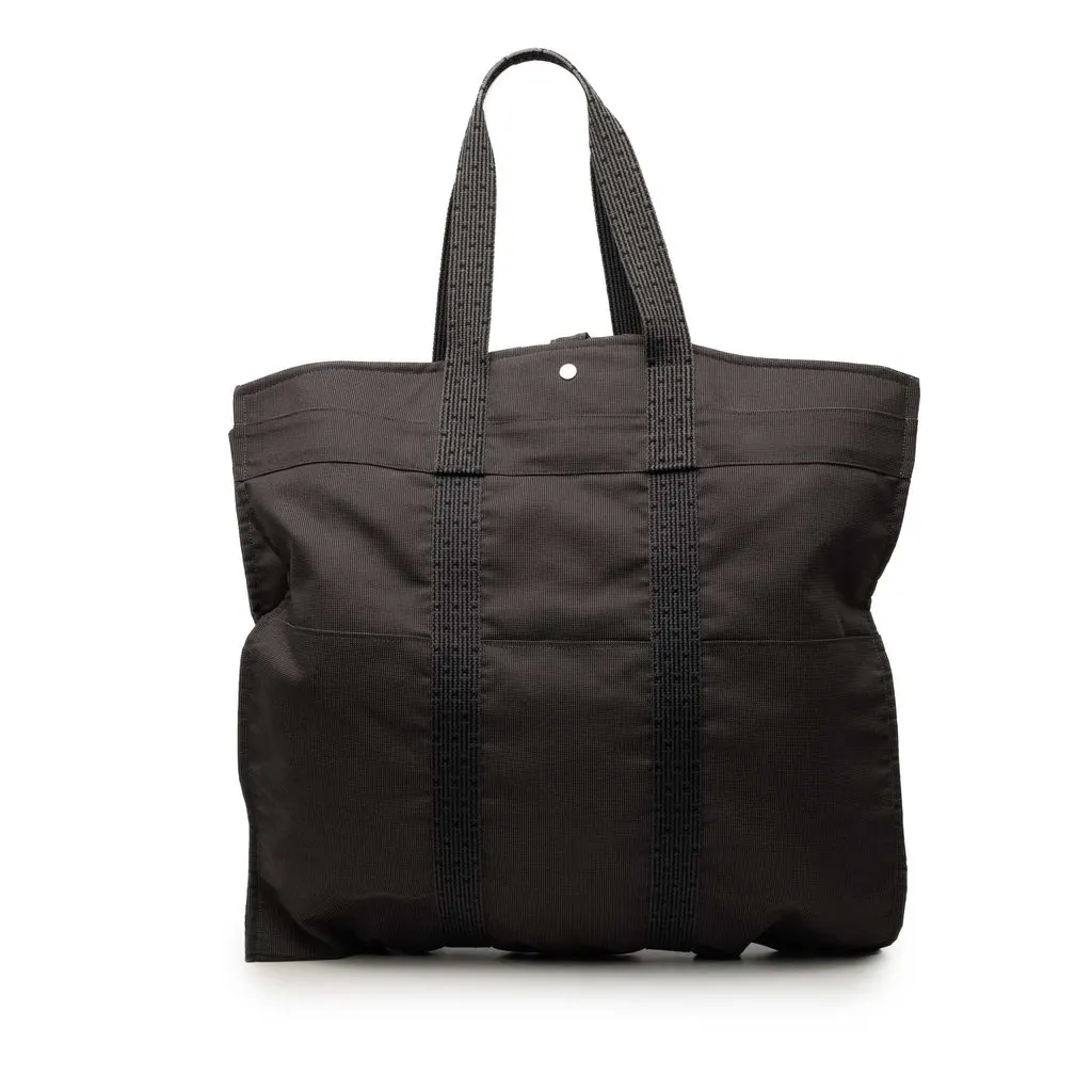 Hermès Canvas Herline Garment Bag MultiColor Very good - Front View