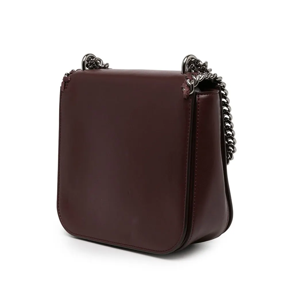 Stella McCartney Falabella Eco Alter Nappa Box Crossbody Red Polyester Very good - Back View