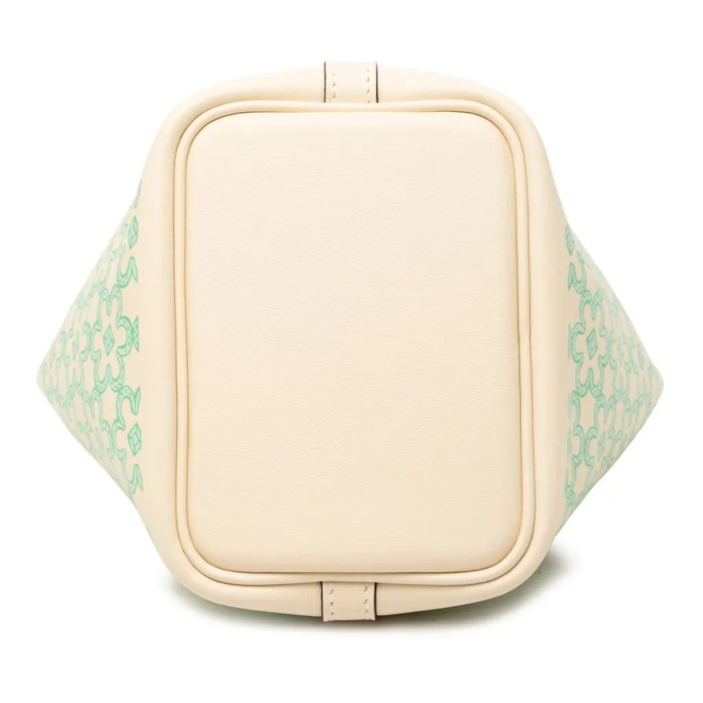 Hermès Micro Swift Lucky Daisy Picotin Lock 14 White Leather Very good - Inside View