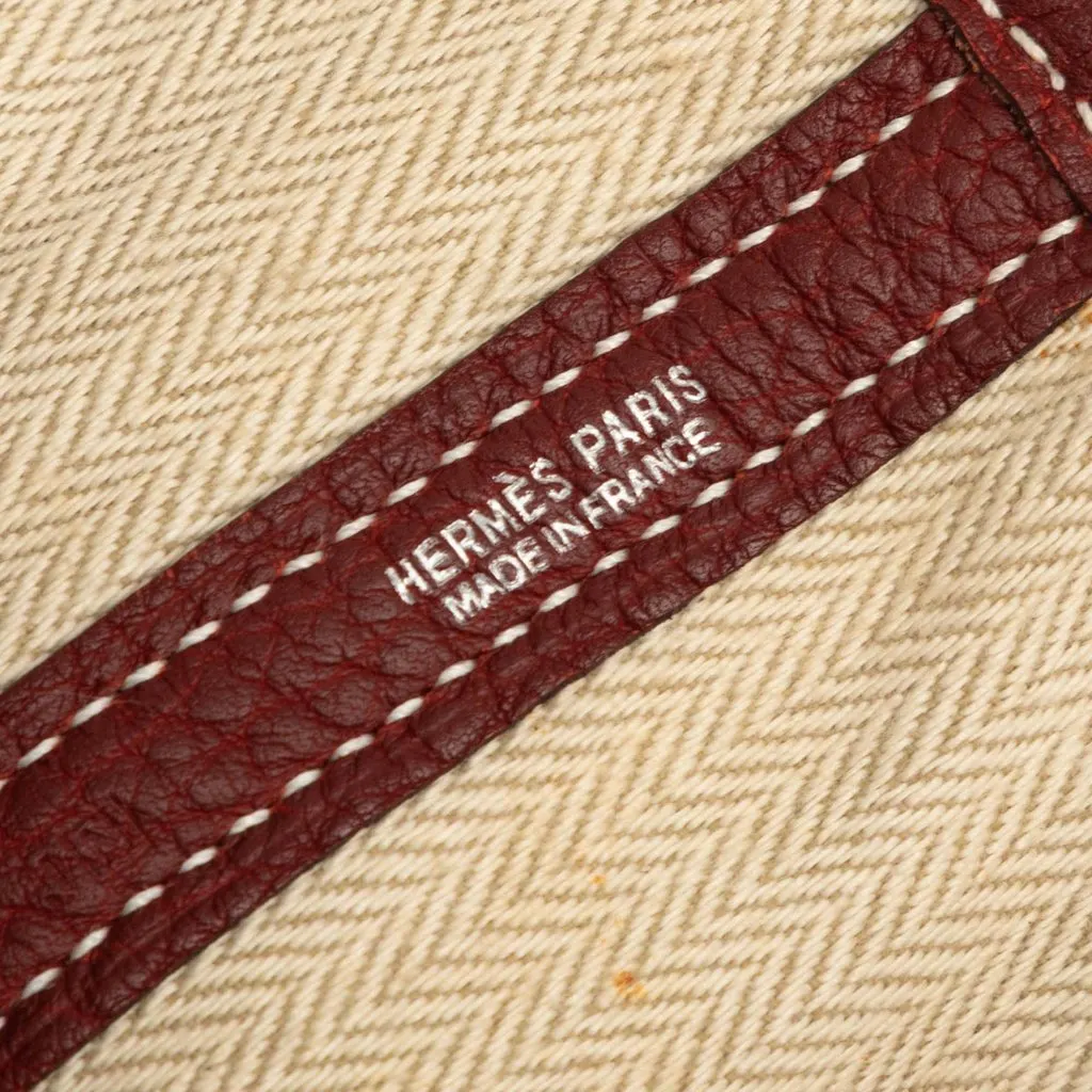 Hermès Negonda Garden Party 36 Red Leather Very good - Box View