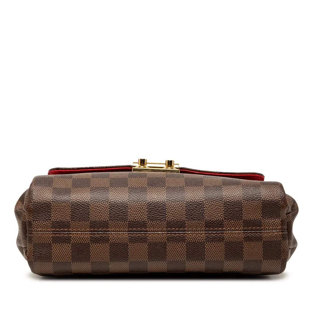 Louis Vuitton Damier Ebene Croisette Brown Very good - Inside View