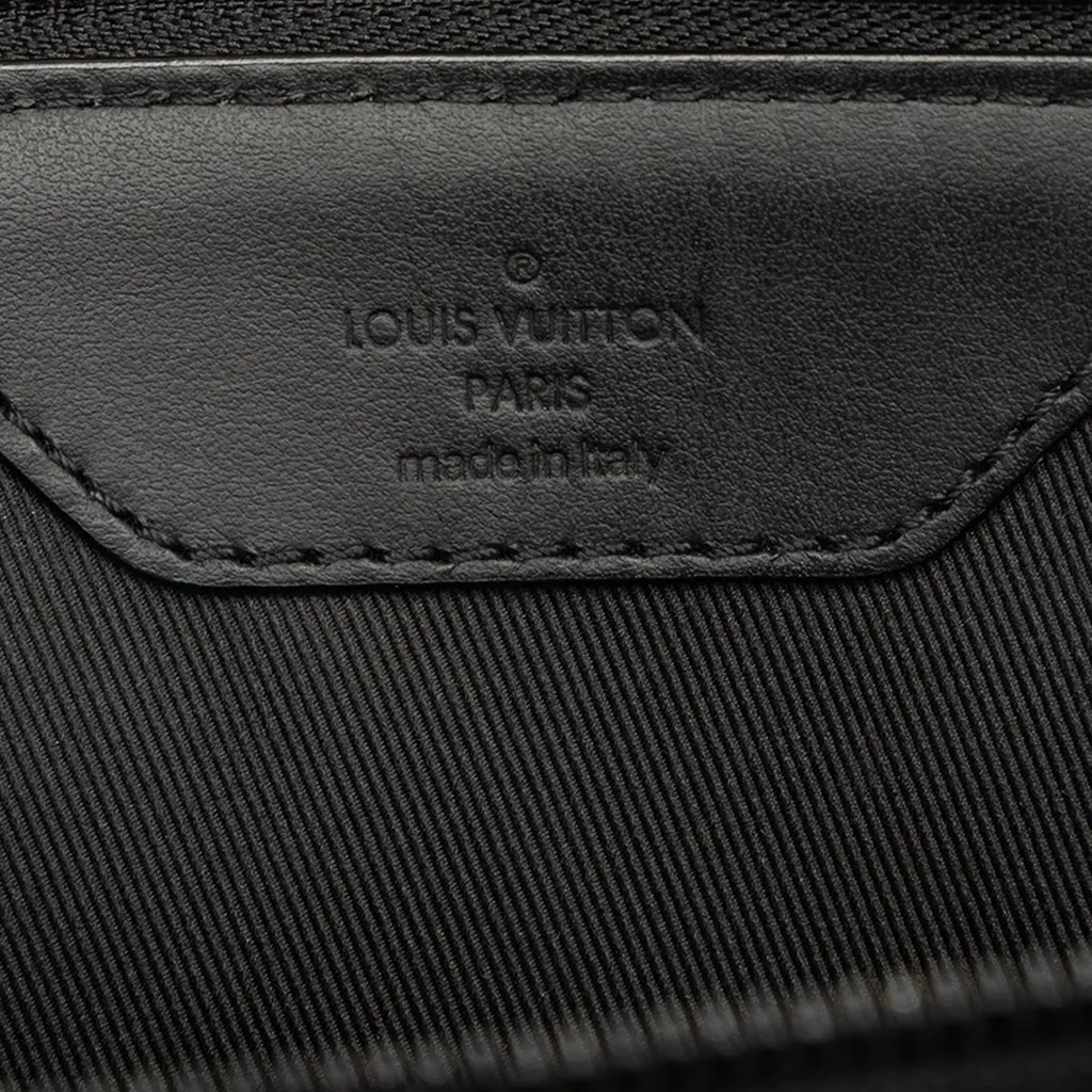 Louis Vuitton Monogram Taurillon Sac Plat Cross Black Leather Very good - Box View