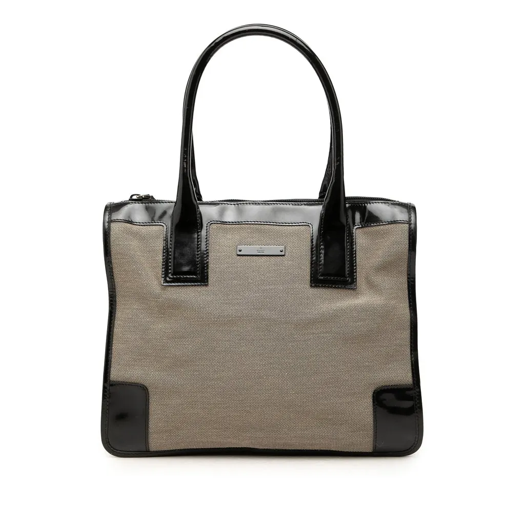 Gucci Canvas Handbag MultiColor Canvas Very good - Front View
