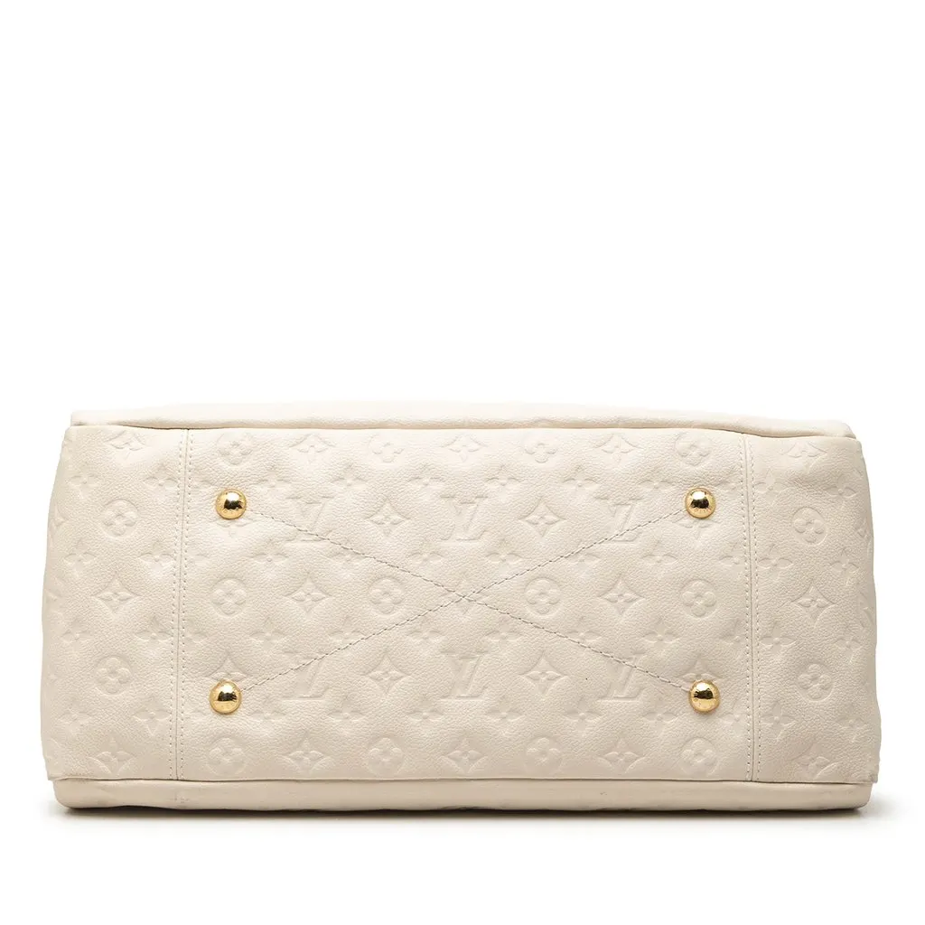 Louis Vuitton Monogram Empreinte Artsy MM White Leather Very good - Inside View