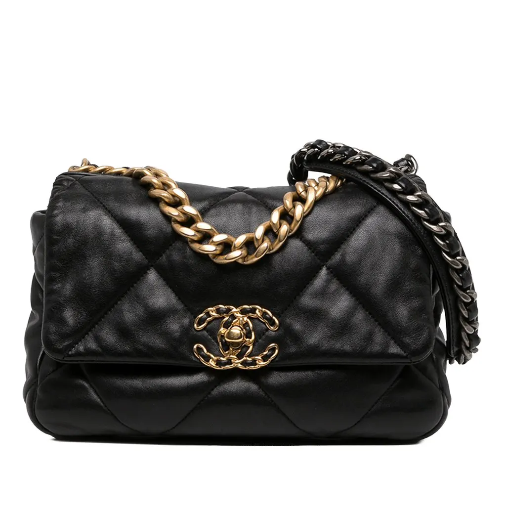 Chanel Medium Lambskin 19 Flap