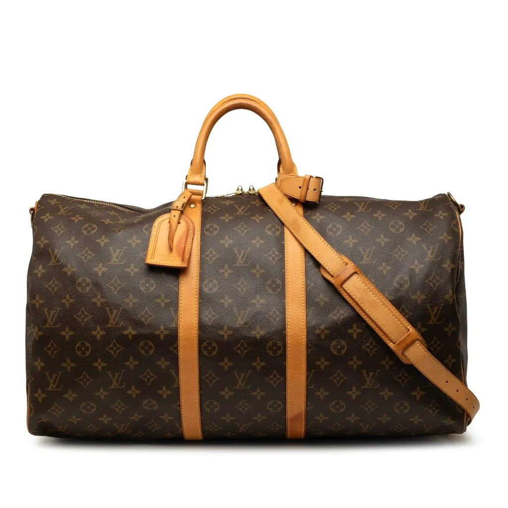 Louis Vuitton Monogram Keepall Bandouliere 55