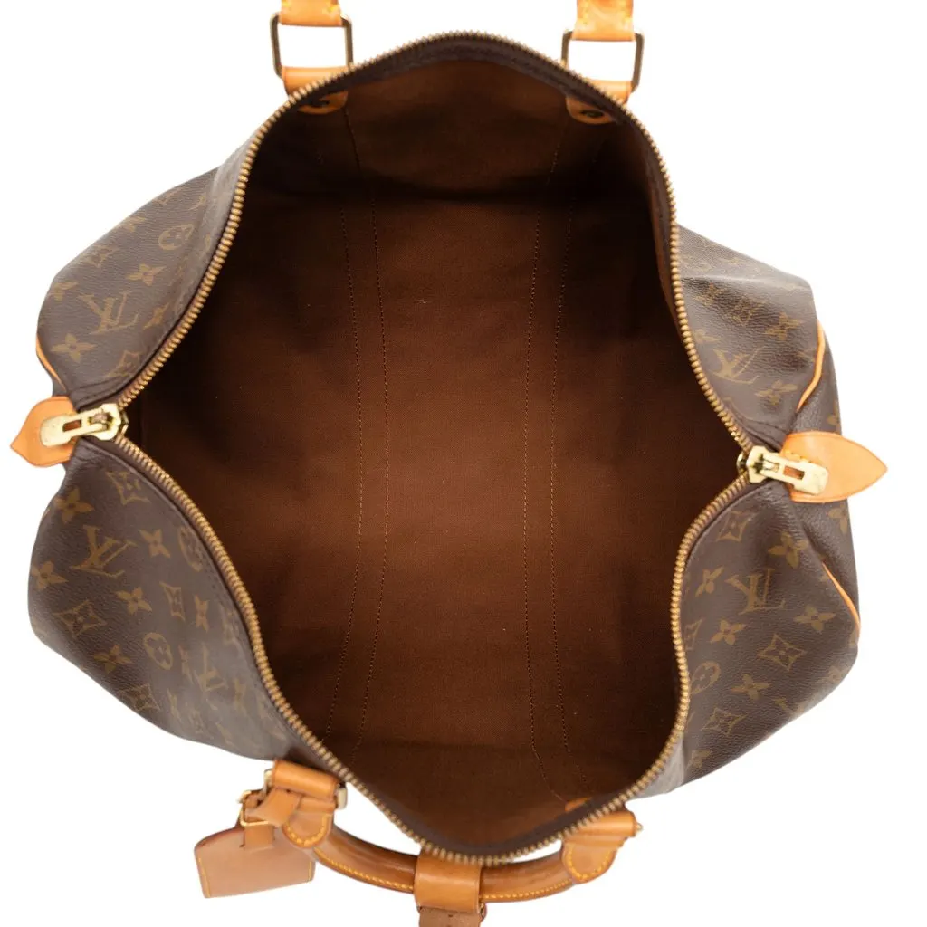 Louis Vuitton Monogram Keepall 45 Brown Very good - Model View