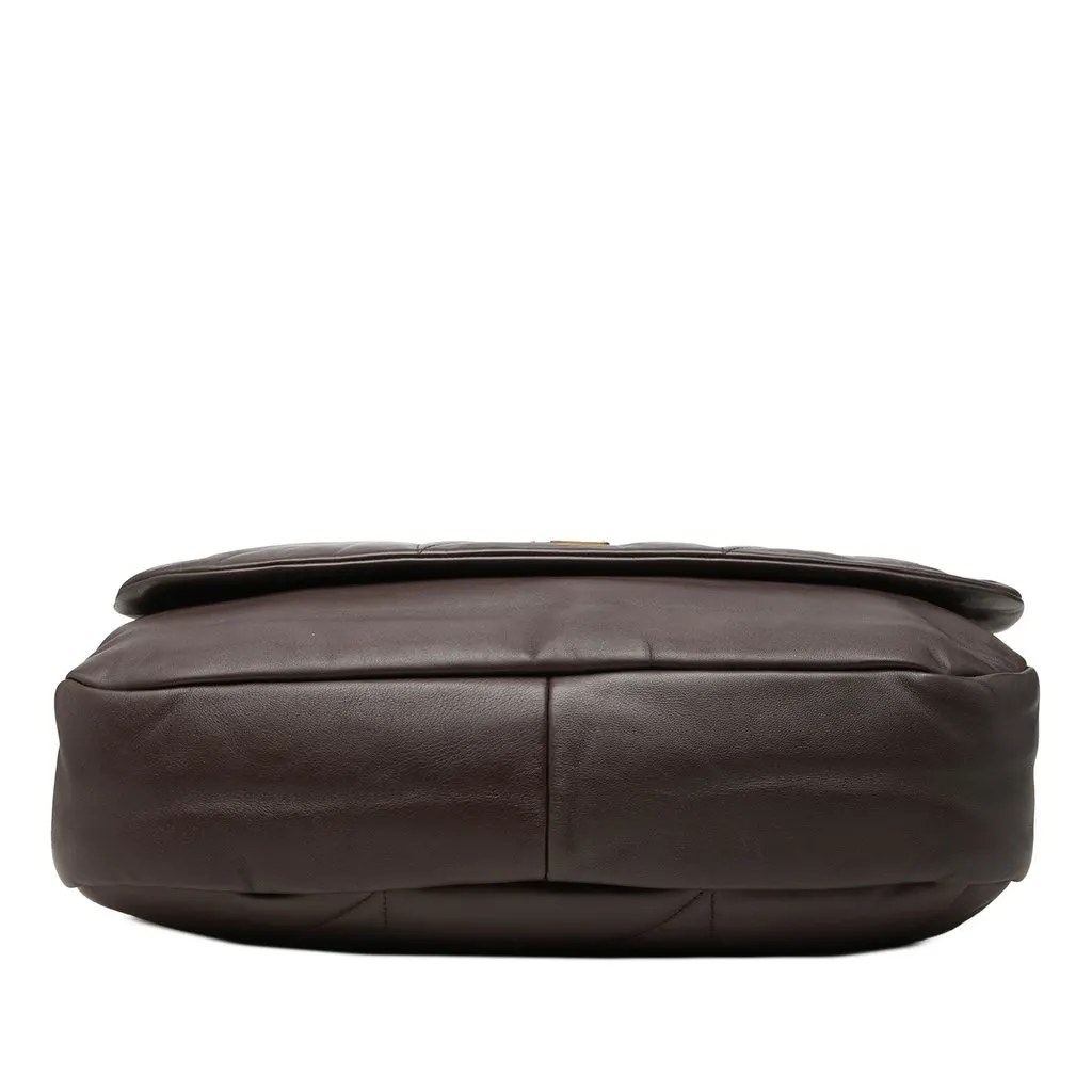 Saint Laurent Large Quilted Lambskin Jamie 4.3 Shoulder Bag Brown Leather Very good - Inside View