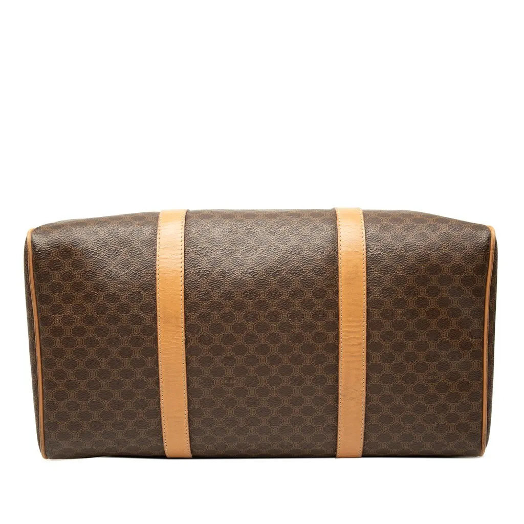 Celine Macadam Coated Canvas Boston Bag Brown Canvas Very good - Inside View