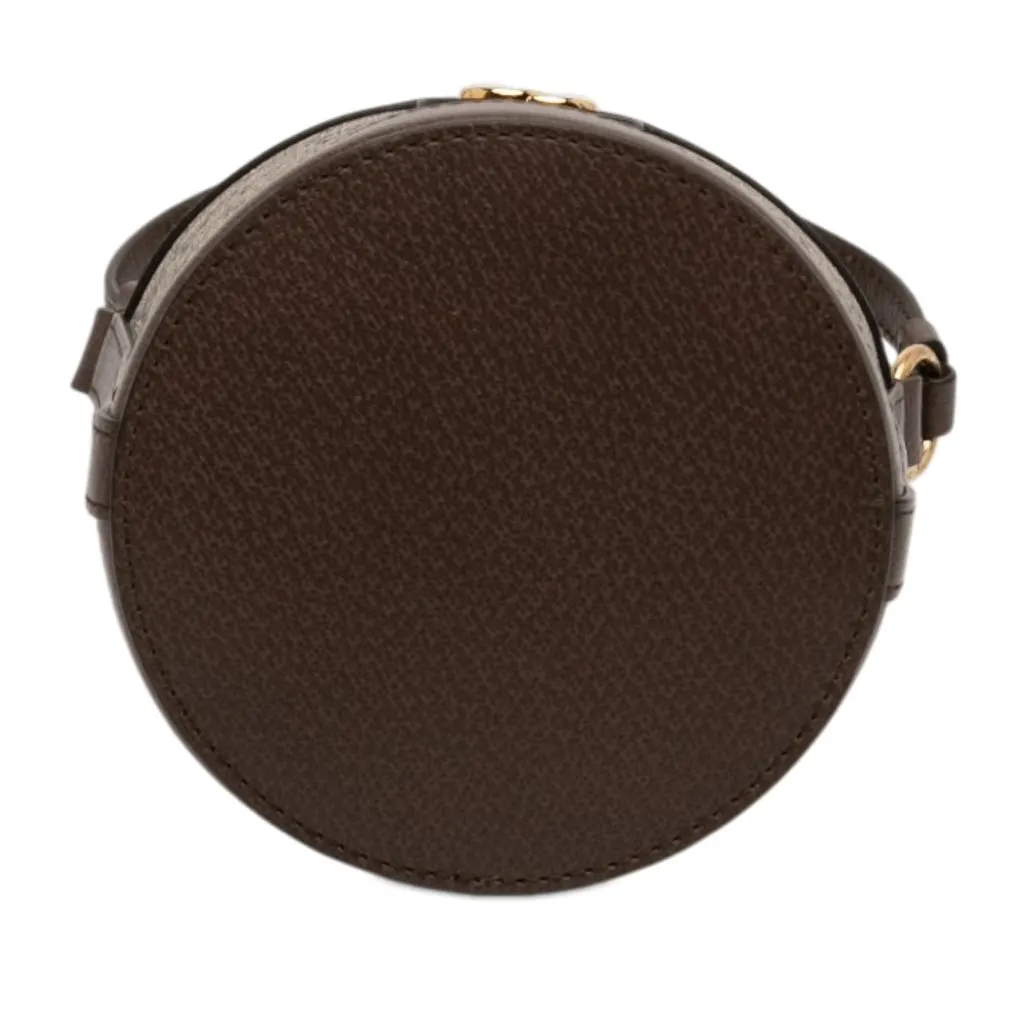 Gucci Mini GG Supreme Ophidia Bucket Bag Beige Good - Inside View