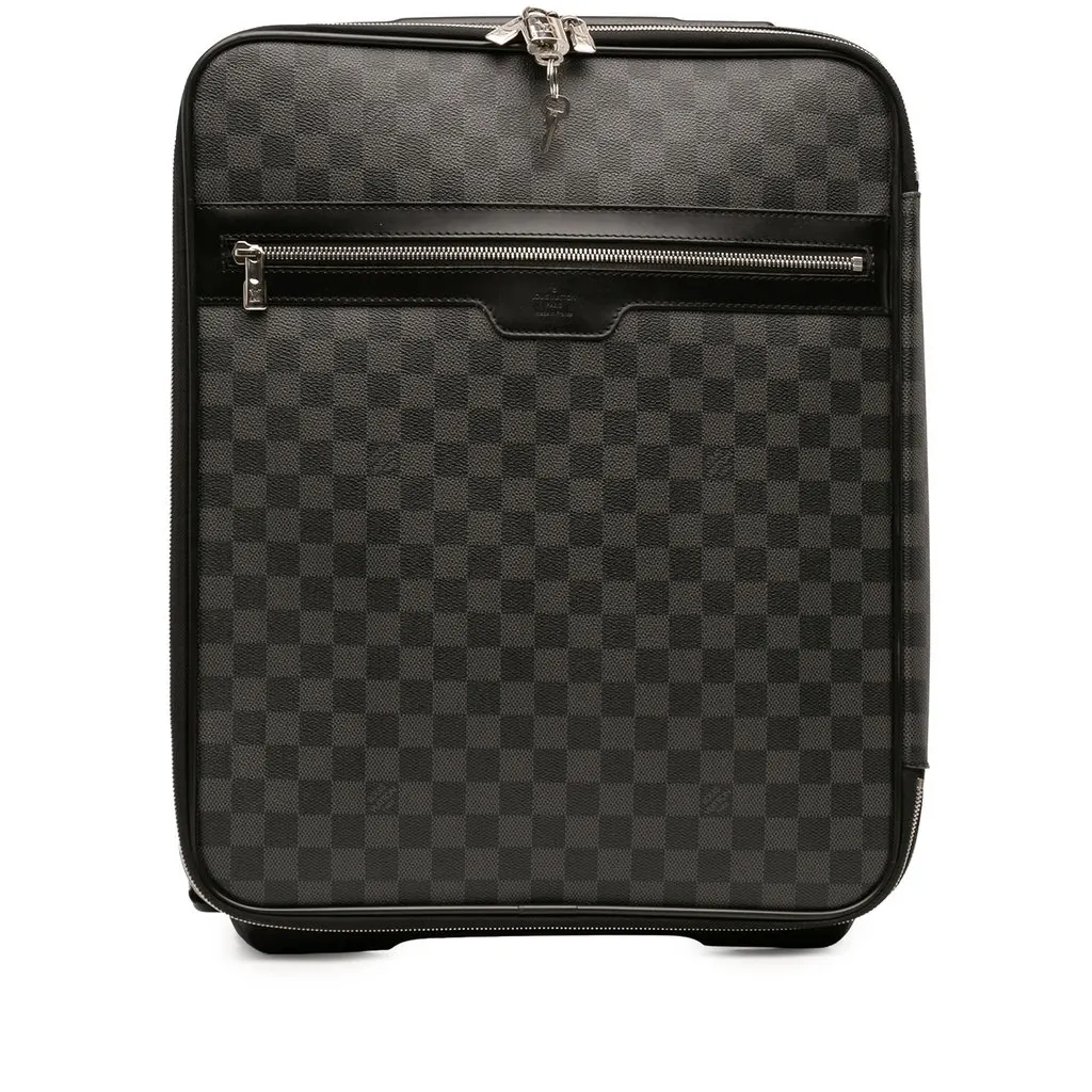 Louis Vuitton Damier Graphite Pegase 45 Black Canvas Very good - Front View