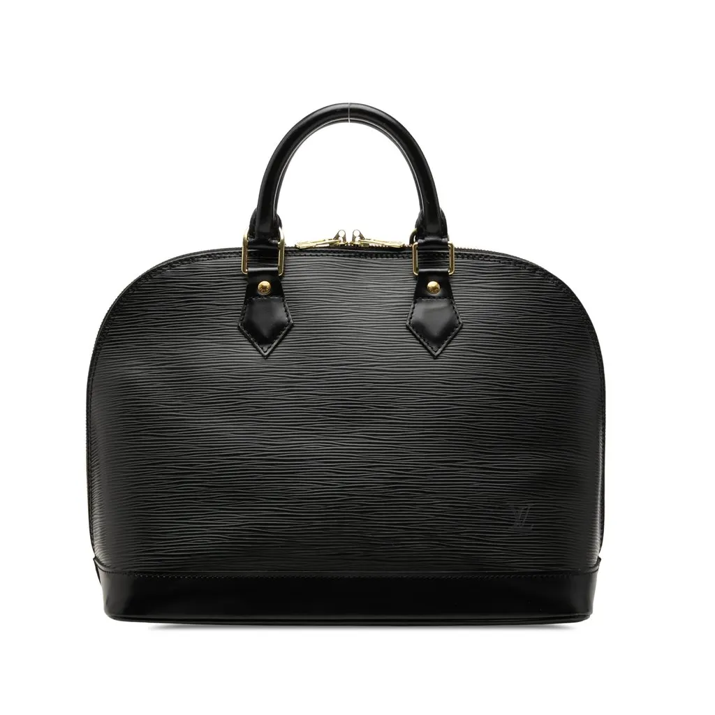 Louis Vuitton Epi Alma PM Black Leather Very good - Front View