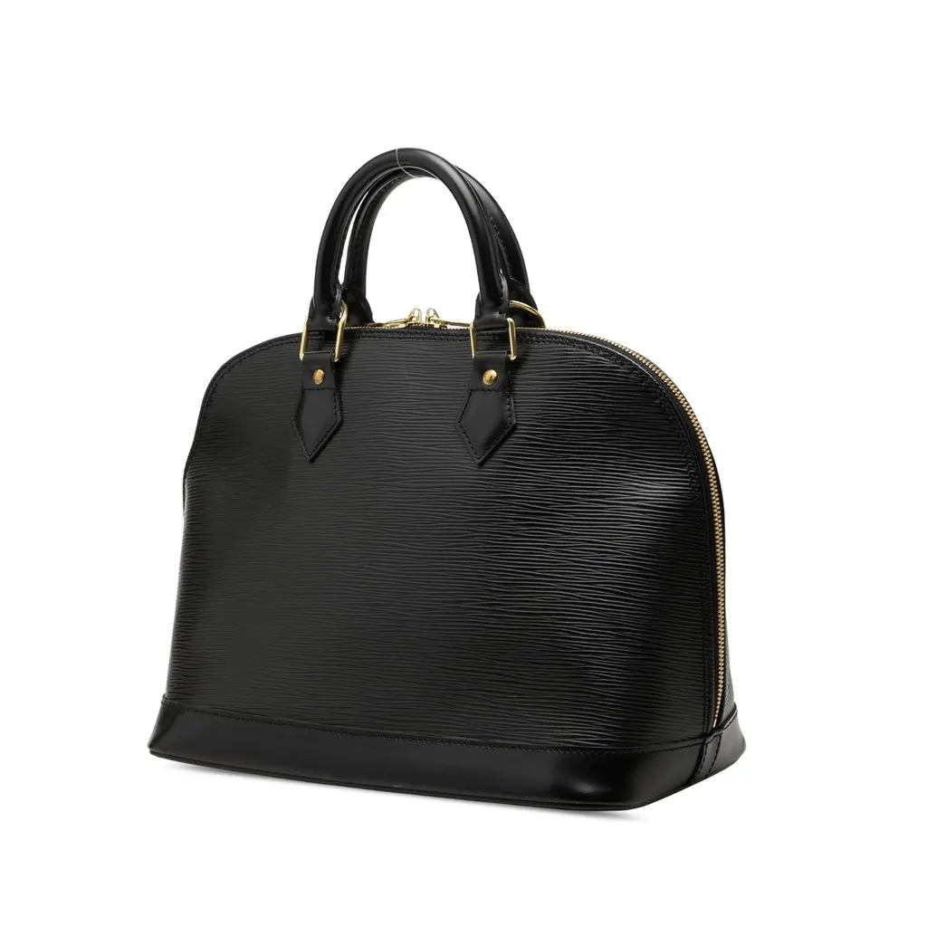 Louis Vuitton Epi Alma PM Black Leather Very good - Back View