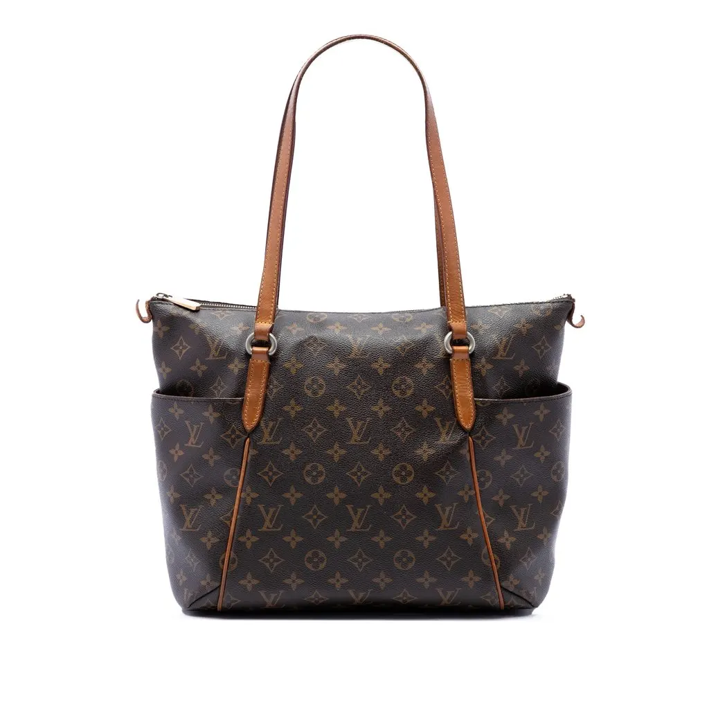 Louis Vuitton Monogram Totally MM Brown Canvas Good - Front View