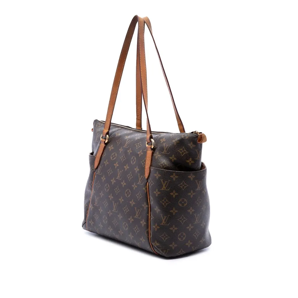 Louis Vuitton Monogram Totally MM Brown Canvas Good - Back View