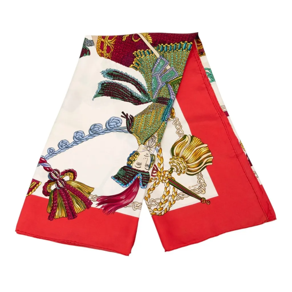 Hermès Le Timbalier Silk Scarf 90