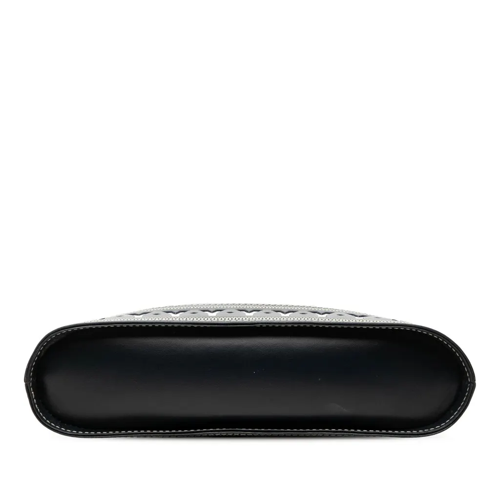 Saint Laurent Leather Y Cutout Satchel Black Leather Very good - Inside View