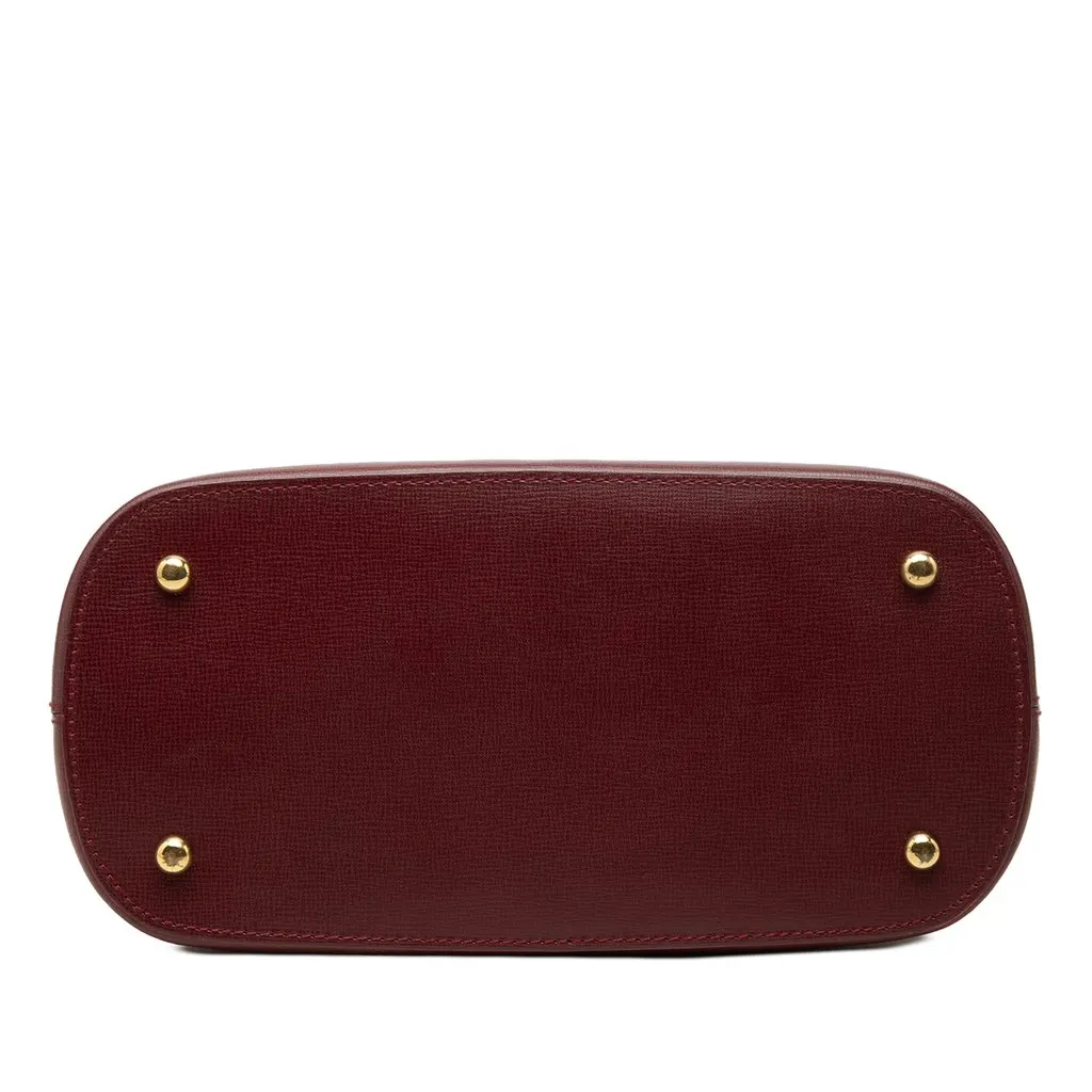 Cartier Leather Must De Cartier Handbag Red Leather Very good - Inside View