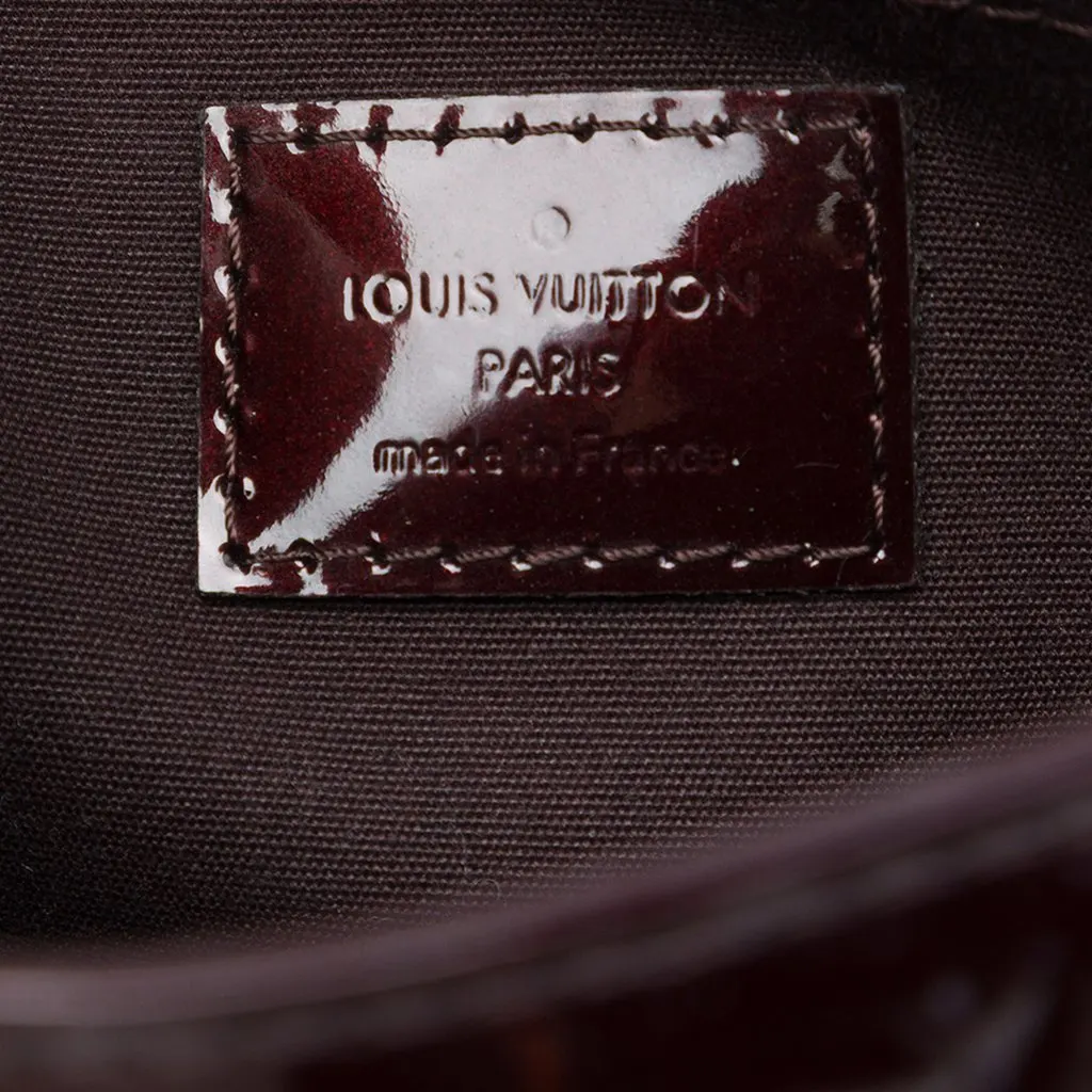 Louis Vuitton Monogram Vernis Rodeo Drive Purple Leather Very good - Box View