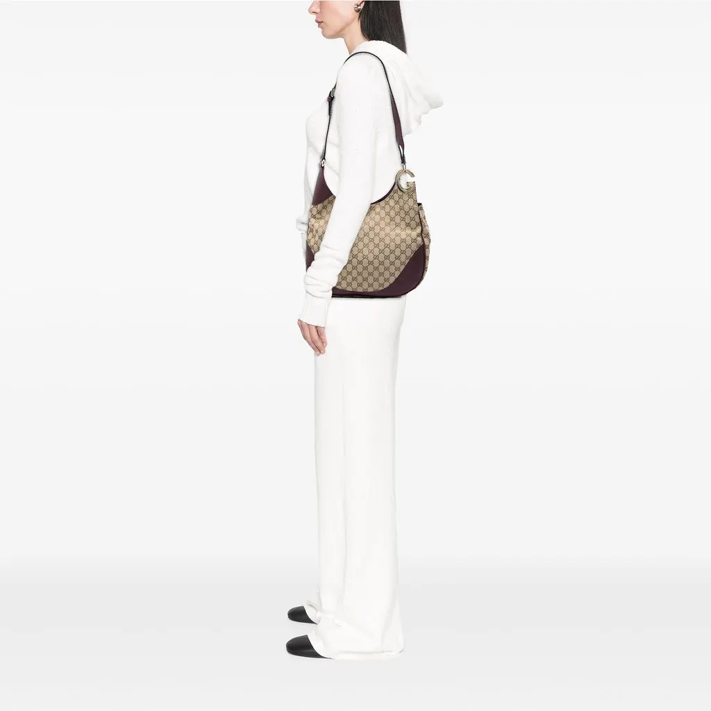 Gucci GG Canvas Charlotte Crossbody Beige Canvas Very good - Box View