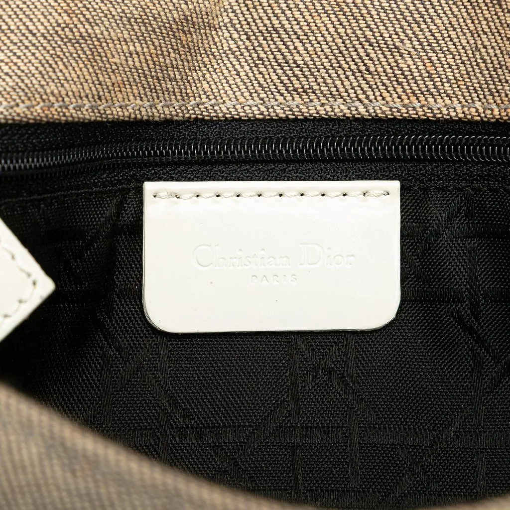 Dior Denim Malice Flap Shoulder Bag MultiColor Very good - Box View