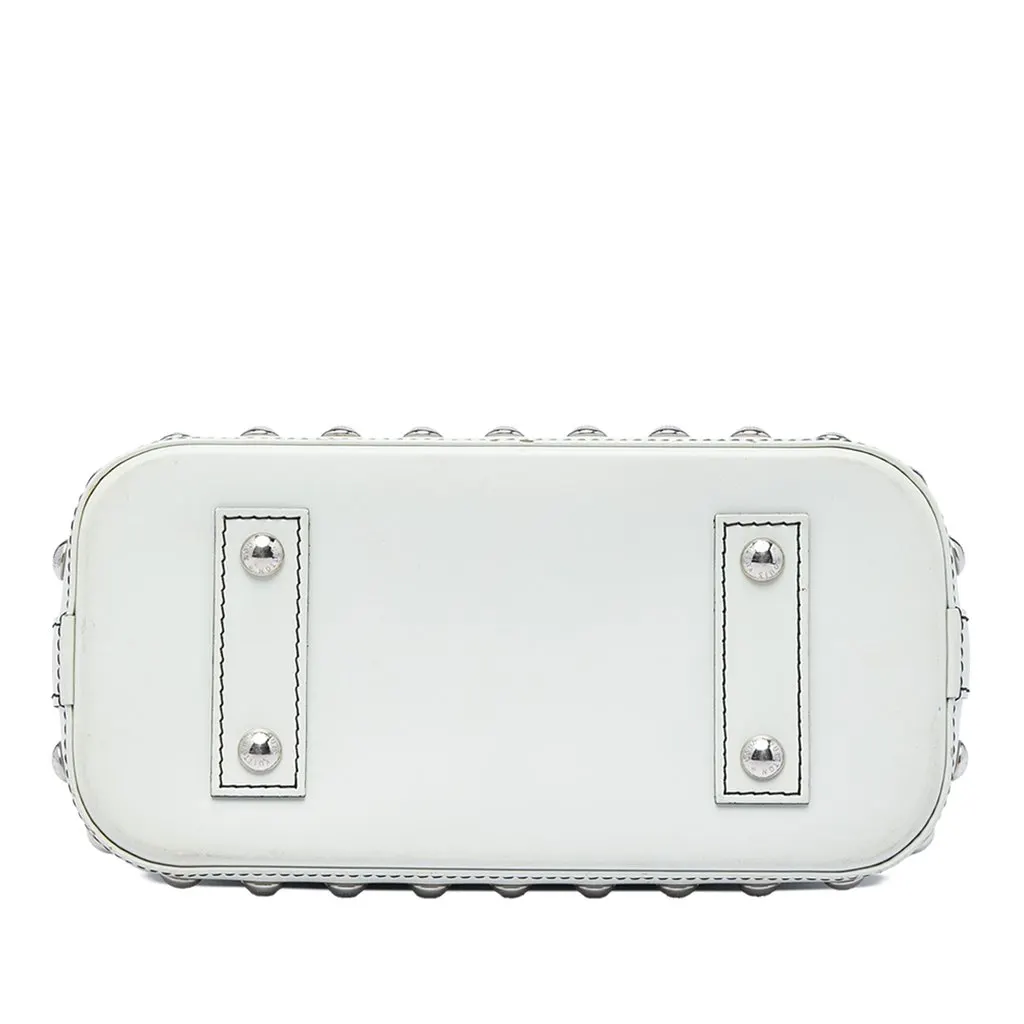Louis Vuitton Epi Chain Flower Alma BB White Leather Very good - Inside View