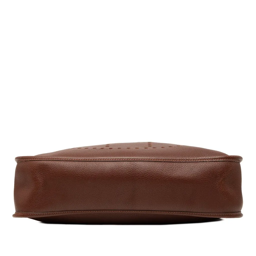 Hermès Clemence Evelyne 33 Brown Leather Very good - Inside View