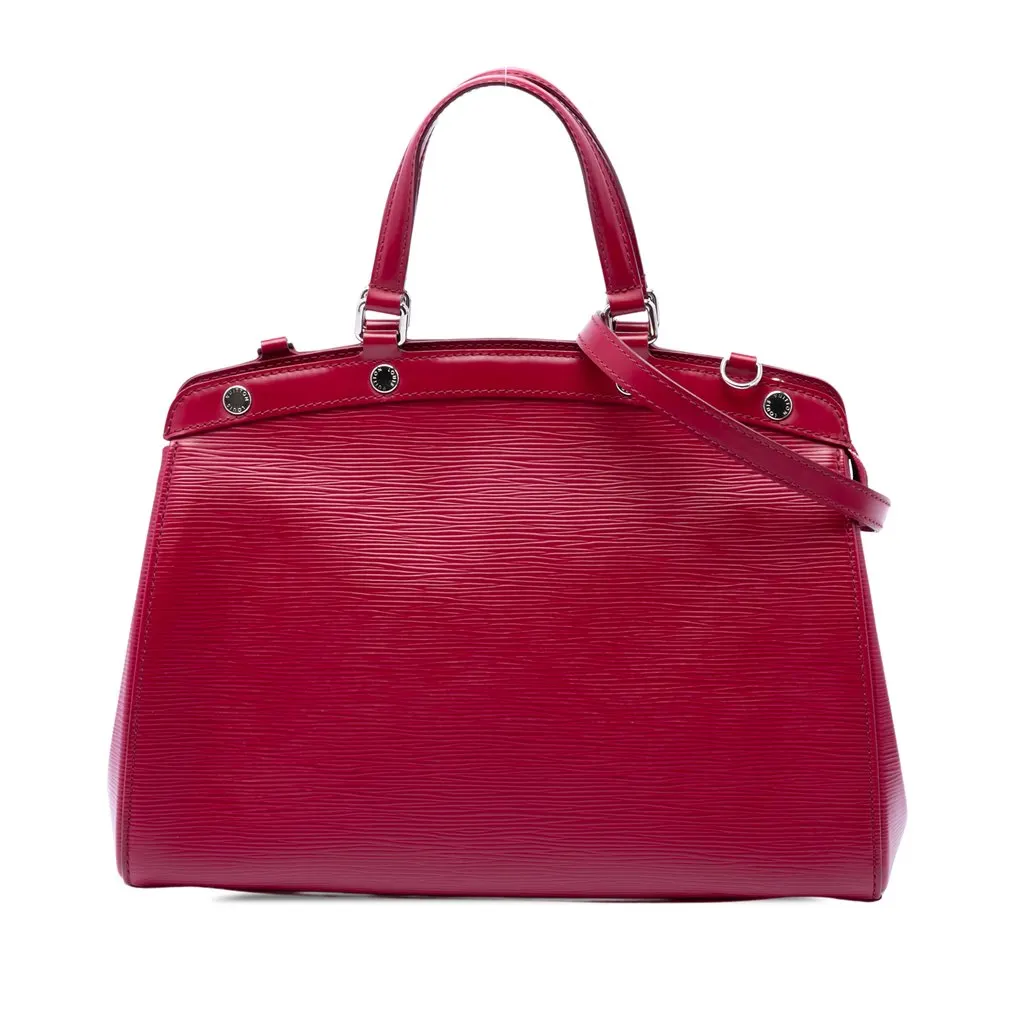 Louis Vuitton Epi Brea MM Pink Leather Very good - Front View