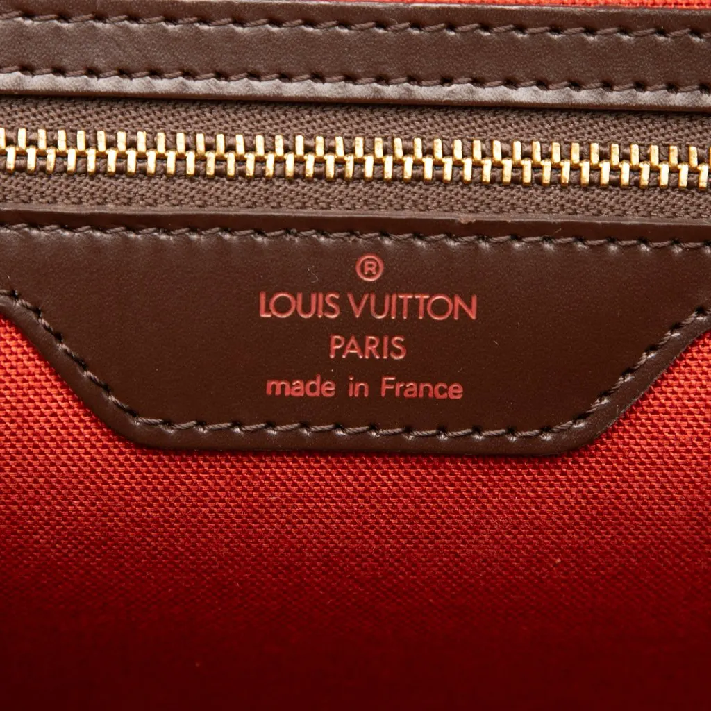 Louis Vuitton Damier Ebene Nolita 24 Heures Brown Canvas Good - Box View